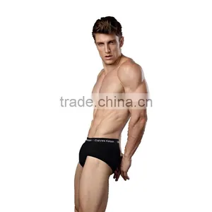 Vogue Men Underwear Boxers Shorts Cotton Luxury Brand Design Cuecas Boxer Golden Tight Waistband Men Truck Quality Underpants thumbnail-5