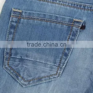 Boys Light Blue OEM/Wholesale HIGH-END100% Cotton Jeans Kids Fashion Denim Blue Jean thumbnail-6