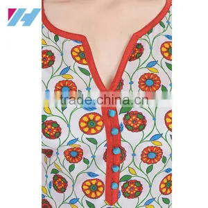 Indian Latest Fashion Clothes Ladies Long Kurti Designs thumbnail-4