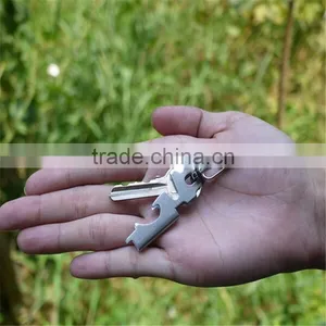 2016 New Arrival 8 In 1 Stainless Key Ring Hanging Buckle Multifunctional Tool Outdoor Survive Hot Sale thumbnail-6