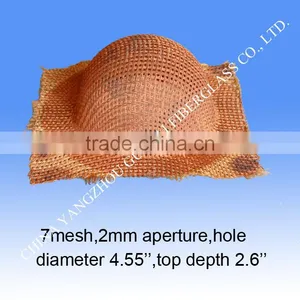 Customized Square Globose Top Cap Shape Molten Steel Filtering Part thumbnail-1