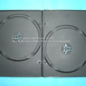 Cheap DVD Case DVD Box DVD Cover 7mm Double Black Rectange(YP-D806H)) thumbnail-1