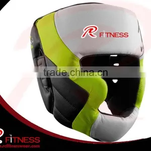 Newest Wholesale Boxing Leather Training Head Guard thumbnail-2