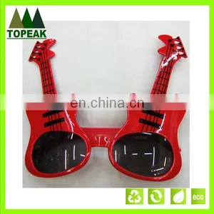 Hot Sale Guitar Style Sunglasses Music Party Glasses Fancy Party Glasses thumbnail-2