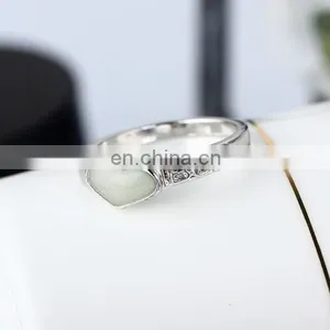 Best Frineds Heart Silver Glow in the Dark Jewelry Ring New thumbnail-6