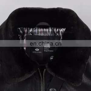 2016 New Model Designer Pakistan Leather Jacket Men thumbnail-4