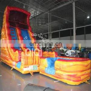 Factory Price Inflatable Kids Water Slide,Yellow Marble Style thumbnail-1