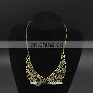 Simple Latest Design Fashion Pendant Gold Necklace MCB-0058 thumbnail-1