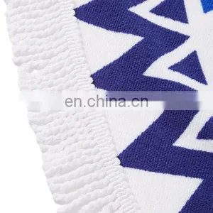 China Wholesale Custom Printed Round Beach Towel thumbnail-2
