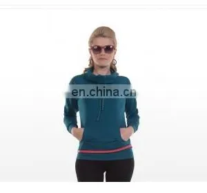 Ladies Hooded T Shirts thumbnail-1