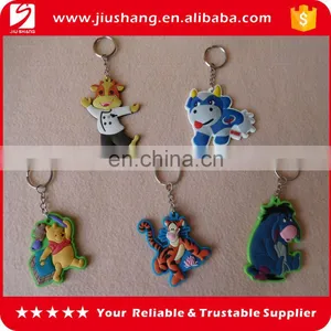 2016 High Quality Soft Pvc Keychain With Embossed Animals Logo thumbnail-1