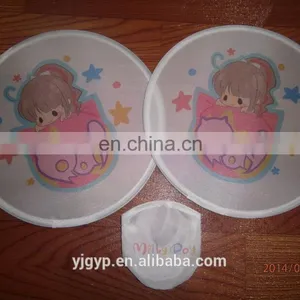 High Quality Hand Shape Cheap Customized Foldable Nylon Frisbee Fan thumbnail-6