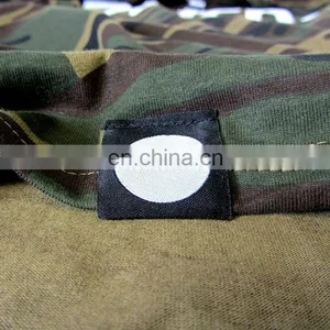 Custom Damask Label Woven Clothing Hem Tags thumbnail-1
