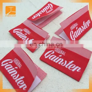 Custom Damask Label Woven Clothing Hem Tags thumbnail-4