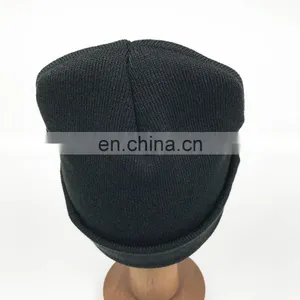 Wooly Hat Winter Cap Wooly Hat White Knitted Hat thumbnail-5