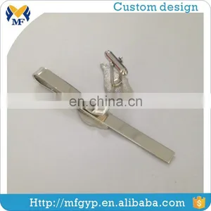Factory Customized Enamel Color Funny Cufflinks Tie Clips thumbnail-2