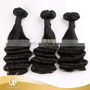 Brazilian Ocean Wave Narural Black Human Curly Hair thumbnail-2