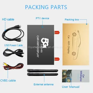 MiraScreen Auto Box Car Mirror Link Video Interface With Wireless Carplay for AUDI thumbnail-5