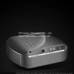 Top Sale Model InProxima F10 Mini Led Portable Projector Native 1280x720P Full hd Class Better Than 3D Projector thumbnail-3