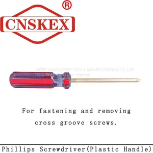 Non Sparking Phillips Screwdriver(Plastic Handle) thumbnail-2