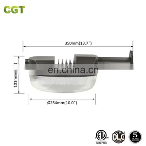 Industrial Outdoor Dusk to Dawn Light Sensor Street Light 42W 58W Photocell Led Barn Light thumbnail-4