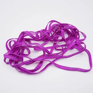 Manufacturer Soft 3mm Silicone Flat Elastic Cord Elastic Earloop thumbnail-1
