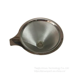 Filter Coffee Coffee Filter Reliable Stainless Steel Drip Cone Filter Coffee Reliable Stainless Steel Drip Cone Filter Coffee thumbnail-4