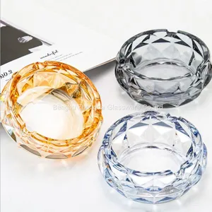 China Supplier Smoking Glass Ashtray for Home /hotel thumbnail-3
