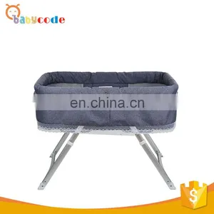 2018 OEM Factory Foldable Infant Baby Bed With Swinging Cradle thumbnail-4