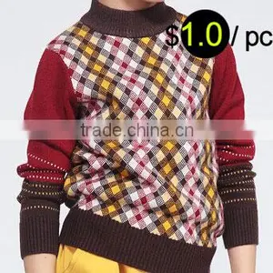 W1016 China Factory Clearance Stock Lots Kids Sweater,sweater Stock Lots for Kids,Kids Sweater Stock Lots thumbnail-1