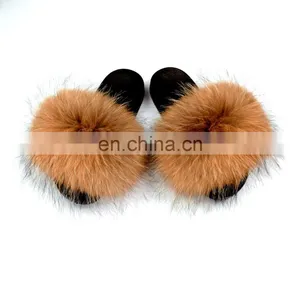 Summer Beautiful Soft Fur Sandal for Women thumbnail-3