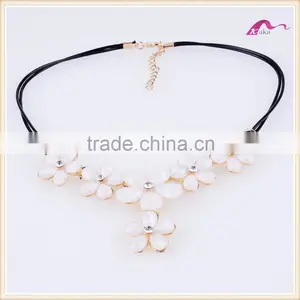 Luxury Statement Necklace Summer Classic Rope Chain Crystal Choker Necklace thumbnail-2