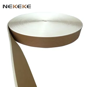 Teak Color White Strips Marine Boat Yacht Floor PVC Decking Outdoor Without Caulking Pvc Decking Price thumbnail-3