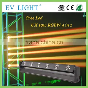 Stage Light Bar 6pcs*10w Rgbw Four in One Led Beam Lights thumbnail-3