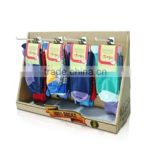 Custom Design POS Cardboard Pallet Display Stand With Hook thumbnail-1