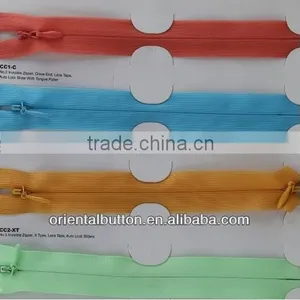 High Quality KCC Invisible Close-end Nylon Zipper thumbnail-1