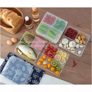 Plastic Bacon Storage Containers With Lids Airtight Cold Cuts Cheese Deli Meat Saver Food Storage Container for Refrigerators,Freezer, Lunch Box Cookie Holder Meal Prep Container thumbnail-2