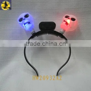 Skulls Halloween Headband With Light thumbnail-1