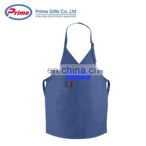 Custom Logo Cotton Tuxedo Bib Apron With Adjustable Neckband thumbnail-4