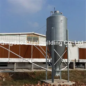 Modern Layout Design Steel Structure Layer Egg Chicken Cage Broiler Poultry Farm House thumbnail-5