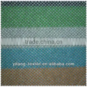 Metallic Mesh Fabric,polyester Cotton Knit Coral Fleece Fabric thumbnail-1