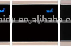 LED Backlight Smart Touch WiFi Remote Controlled Light Switch With Android & IOS APP for Instant and Timing Switch ON/OFF thumbnail-6