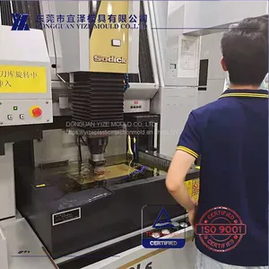 High Precision Plastic Injection Mold for LCP A470 Mineral Fiber Reinforced 50% High Strength UL Yellow Card thumbnail-3