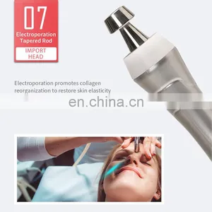 Hydrogen Oxygen Micro-engraving Instrument 9 IN 1 H2O2 Oxygen Jet Peel Machine EMS Deep Cleansing Hydrating Small Bubbles Device thumbnail-4