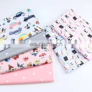 Baby Cartoon Cat Car Pea Blanket Chintz Newborn Baby Bag Covered Blanket Fabric Crib Pin Fabric thumbnail-1