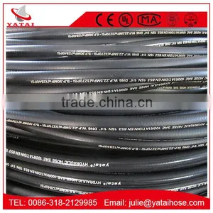 YATAI Oil Resistant High Pressure Flexible Smooth Hydraulic Hose Pipe thumbnail-3