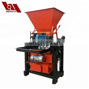 Block Making Machine in Ethiopia/ Manual Brick Making Machine in Kenya/ Manual Concrete Hollow Block Making Machine QT4-35B thumbnail-1