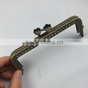 2014 NEW!Antique Brass DIY Metal Sewing Purse Frame DIY Purse Frame thumbnail-1