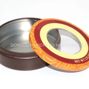Chocolage Candy Round Tin Can thumbnail-2