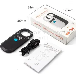 Pet Microchip for Animal ID Chip Reader Handheld Scanner USB RFID Reader For Dog Cat Horse 134.2KHz ISO FDX-B Scanner thumbnail-1